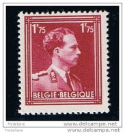 LEOPOLD III - OPEN KRAAG/COL OUVERT - COB : 832 - 1950*** - 1934-1935 Leopold III