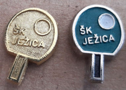 Table Tennis Club SK Jezica Ljubljana Club Slovenia Pins - Tennis Tavolo