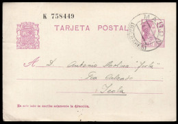 Baleares - Edi O EP 69 - Entero Postal Mat "Mahón 14/12/35" - 1931-....