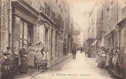 Pezenas * La Rue Conti * Commerce Magasin De Journaux - Pezenas