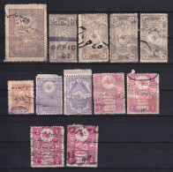 TURKEY - Small Lot Of Revenues Stamps / 2 Scans - Otros & Sin Clasificación