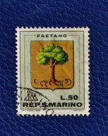 6 Timbres De La République De Saint-Marin De 1968 à 1974 - Collezioni & Lotti