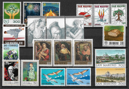 C3317 - Lot Saint Marin Timbres Neufs** - Collections, Lots & Séries