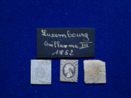 LUXEMBOURG 1852 ET ARMOIRIES - 1852 Guglielmo III