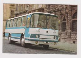 Delcampe - Soviet Union USSR CCCP Soviet Russia LAZ-697N Bus Vehicle Vintage AVTOEXPORT Photo Postcard (53234) - Busse & Reisebusse