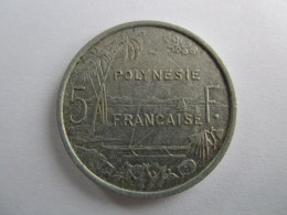 Polynésie Française Pièce 5 Francs 1986 - Polynésie Française