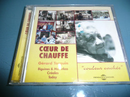 DISQUE CD GERARD TARQUIN COEUR DE CHAUFFE BIGUINES & MAZURKAS CREOLES TODAY COULEURS CACHEE 2005 - Música Del Mundo