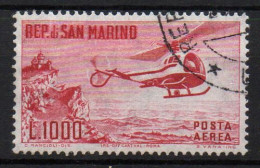 San Marino Aéreo Nº 127.. Año 1961 - Corréo Aéreo