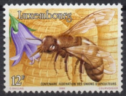 LUXEMBOURG 1986 - 1v - MNH - Bees Bienen Abejas Api Abeilles Bee Apiculture - Centenary Of Beekeeping Federation - Abeilles