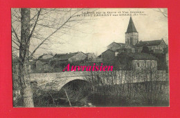 [87] Haute-Vienne SAINT LAURENT SUR GORRE Le Pont Et Vue Générale - Saint Laurent Sur Gorre