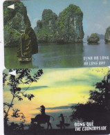 Vietnam 2 Phonecards GPT  - - - Landscape  17UMCA, 21VMCA - Vietnam