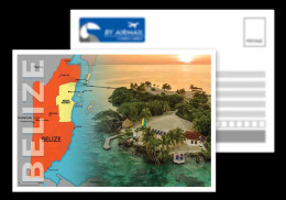 Belize / Postcard / View Card /Map - Belice