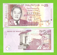 MAURITIUS 25 RUPEES 1999 P-49a UNC - Mauricio