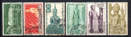 Col33 Colonie Laos  PA N° 7 à 12 Oblitéré Cote : 24,00€ - Laos