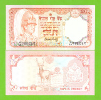 NEPAL 20 RUPEE 1990/1995 P-38a(2) UNC - Népal