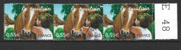 France 2006 N 3899 (yv) Le Poulain  Bande De 3 Oblitérée - Chevaux