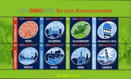 235509 MNH AUSTRIA 2008 FUTBOL EURO 2008 - Châteaux