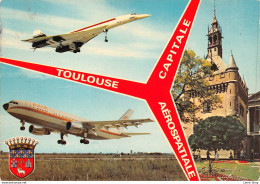 AVIATION►AVIONS►CPM►±1975►CONCORDE ET AIRBUS A 300 B►ÉDITIONS D'ART LABOUCHE FRÈRES - 1946-....: Era Moderna