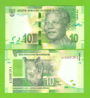 SOUTH AFRICA 10 RAND 2012 P-133 UNC - Suráfrica