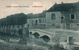 Ligny Le Châtel - L'abreuvoir - Le Pont - Ligny Le Chatel