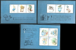 GROSSBRITANNIEN GRANDE BRETAGNE GB 2016 FROM BEATRIX POTTER PRESTIGE BKT SET 6V+M/S SG 4141-50+MS4151 MI 4270-84 YT 4690 - Unused Stamps