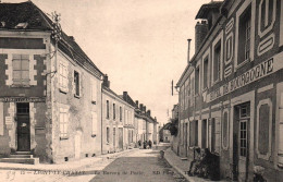 Ligny Le Châtel - Rue Et Le Bureau De Poste - Hôtel De Bourgogne - Ligny Le Chatel