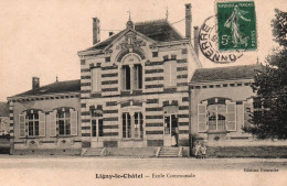 Ligny Le Châtel - école Communale De La Commune - Ligny Le Chatel