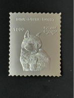 Batum Georgie Georgia Private Issue Katze Cat Chat (II) Animal Tier Silver Argent Silber - Géorgie