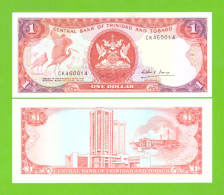 TRYNIDAD & TOBAGO 1 DOLLAR 1985 P-36b UNC - Trinidad Y Tobago