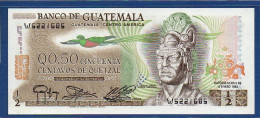 GUATEMALA - P. 58c – 50 Centavos De Quetzal 06.01.1983 UNC Serie W5221685 - Guatemala