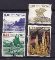 ISRAEL, 1977, Used Stamp(s)  Without  Tab, Definitives Landscapes, SG Number(s) 682-684a, Scannr. 19086 - Oblitérés (avec Tabs)