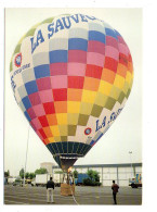 CHEVILLY-LARUE-26 Juin 1988 -La Montgolfière Au 10e Grand Prix De Karting Sur Le M.I.N. (animée)--pub  GMF La Sauvegarde - Chevilly Larue