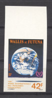 Wallis And Futuna, 1981, International Year Of Disabled Persons, United Nations, Imperforated, MNH, Michel 397 - Imperforates, Proofs & Errors