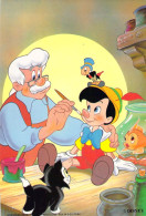 Disney - Carte Postale Moderne - Pinocchio Peint Par Gépéto - Dessin Animé - Sonstige & Ohne Zuordnung