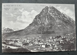 Glarus Mit Glärnisch 1920 - Otros & Sin Clasificación