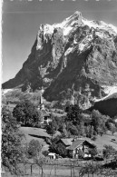 SUISSE - Grindelwald - Kirche Mit Wetterhorn - Carte Postale Ancienne - Grindelwald