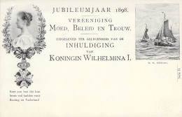 PAYS BAS - Inhuldiging Van Koningin Wilhelmina I - H W Mesdag - Carte Postale Ancienne - Autres & Non Classés