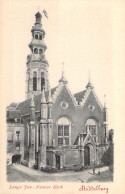 PAYS BAS - MIDDELBURG - Lange Jan - Nieuwe Kerk - Carte Postale Ancienne - Altri & Non Classificati