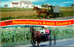 Greetings From Pennsylvania's Amish Country Split View - Souvenir De...