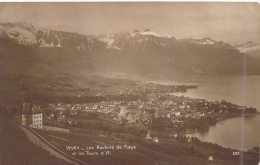 SUISSE - Vevey - Les Rochers De Naye Et Les Tours D'Ai - Carte Postale Ancienne - Roche