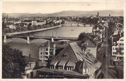 SUISSE - Basel Die Rheinbrucken - Carte Postale Ancienne - Bâle