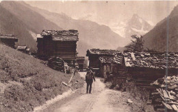 SUISSE - Ayer - Zinal-Rothorn - 4223m Et Besso 3975 - Carte Postale Ancienne - Horn