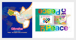 Gibraltar.2023.Europa CEPT.Peace – The Highest Value Of Humanity.Presentation Pack ** /2/ . - 2023