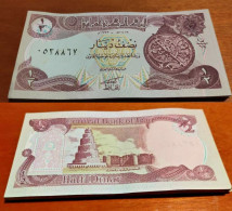 Uncirculated 1, 1/2, 1/4 Dinar Three Bundles Embargo Days Prints - Iraq