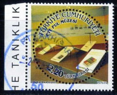 Türkiye 2013 Mi 4073 Ptt Stamp Museum | Round Stamp, Stamps On Stamp, Museums - Oblitérés