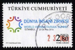 Türkiye 2016 Mi 4262 World Humanitarian Summit, Emblem - Gebraucht