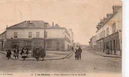 Le Chesnay Animée Place Simard Rue De La Celle - Le Chesnay