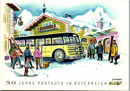 11230 - Österreich - Ersttag , 50 Jahre Postauto In Österreich , Sonder - Nicht Gelaufen 1957 - FDC