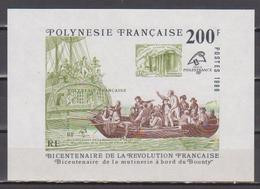 POLYNESIE           N°  YVERT    BF 15  NEUF SANS  CHARNIERES - Blocks & Sheetlets