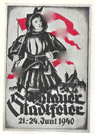 Sammlerkarte Zum Stadtfest In Iglau 1940 - Covers & Documents